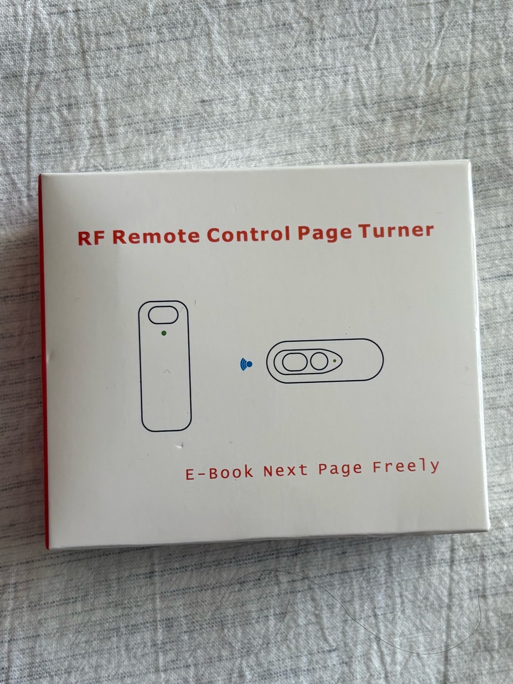 RF Remote Control E Book Page Turner Black